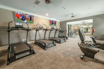 Cardio theatre fitness center